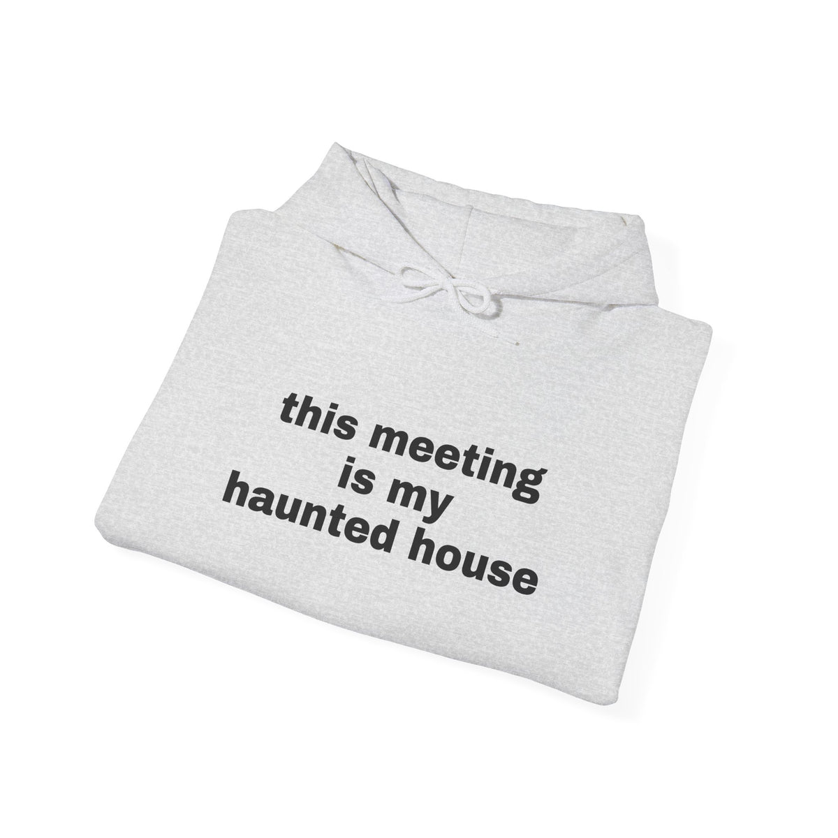 This Meeting Is My Haunted House Hoodie