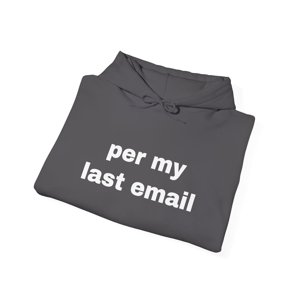 Per My Last Email Hoodie